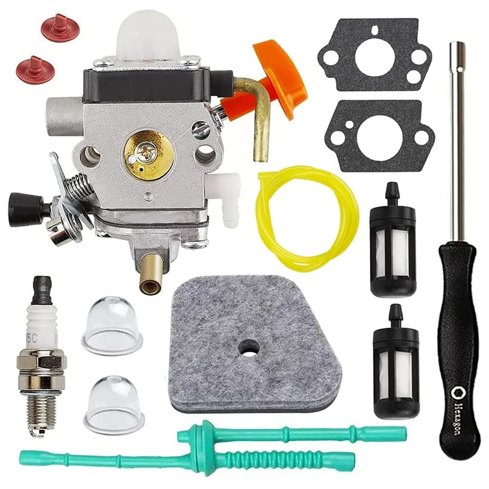 Kit Carburatore Per Stihl Fs90 Fs110 Ht101 Fs130 Fs100 = Km110R