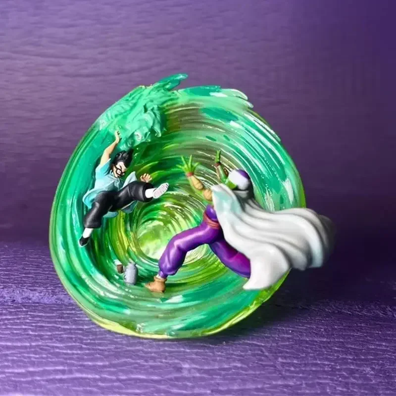 Dragon Ball Figure Kid Son Goku Ssj Figurine Anime Piccolo Figura Male Contenimento Wave Statue 6Cm Collezione Bambola Giocattoli Di Compleanno