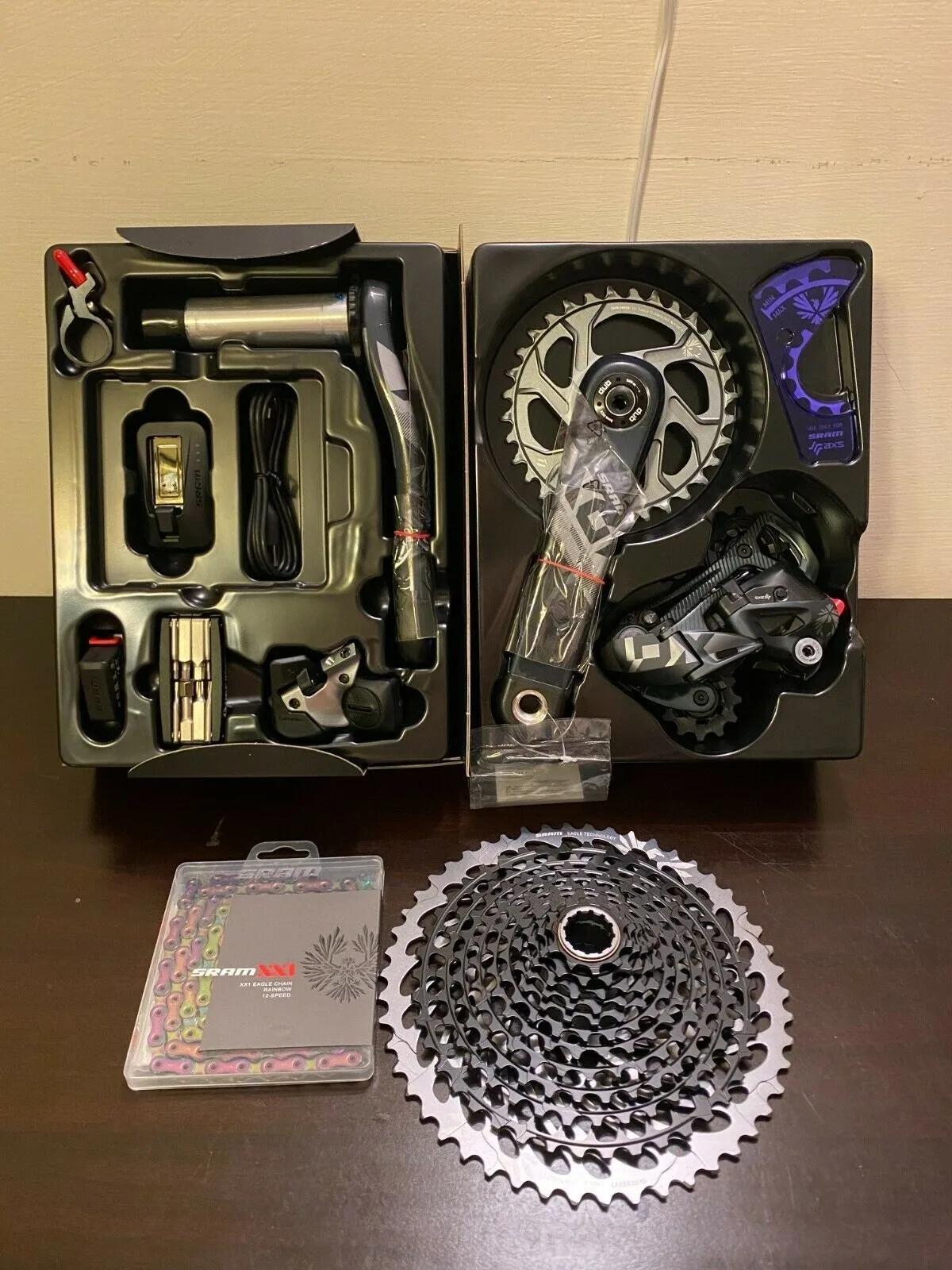 Srams Xx1 Eagles Axs Groupset (1X12 Velocità) (34T) (Dub Boost) (170Mm) (Elettronico Wireless)