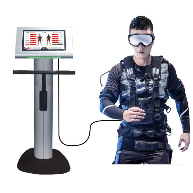 2019 Ems Fitness Machine/Stimolatore Muscolare Ems/Tuta Da Allenamento Ems Cablata