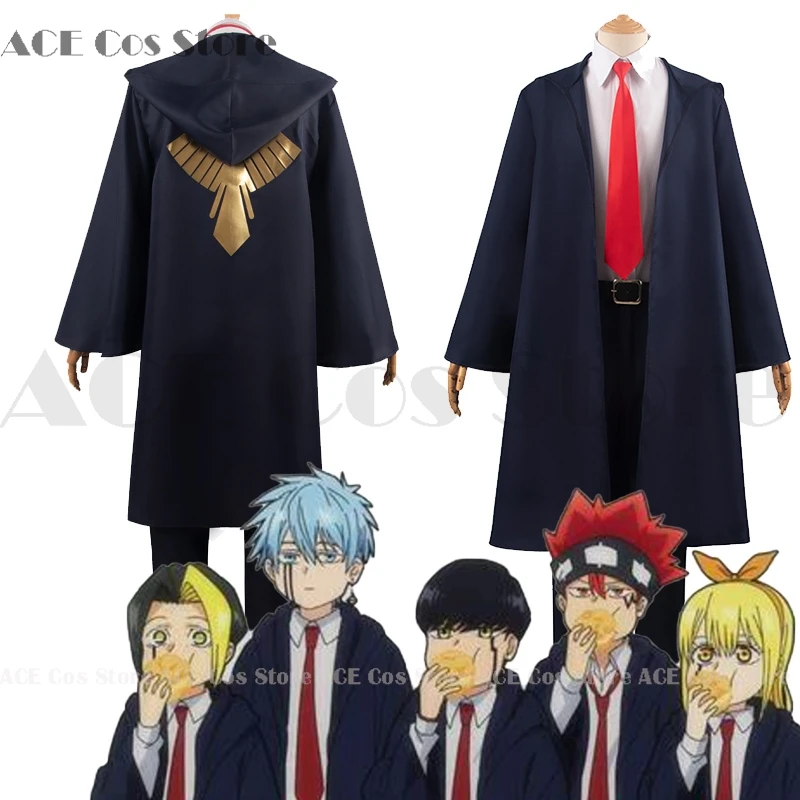 Mashle: Magic And Muscles Mashle Dot Costume Cosplay Parrucca Cappotto Anime Cosplay Easton Magic School Uniforms Suit Peluca