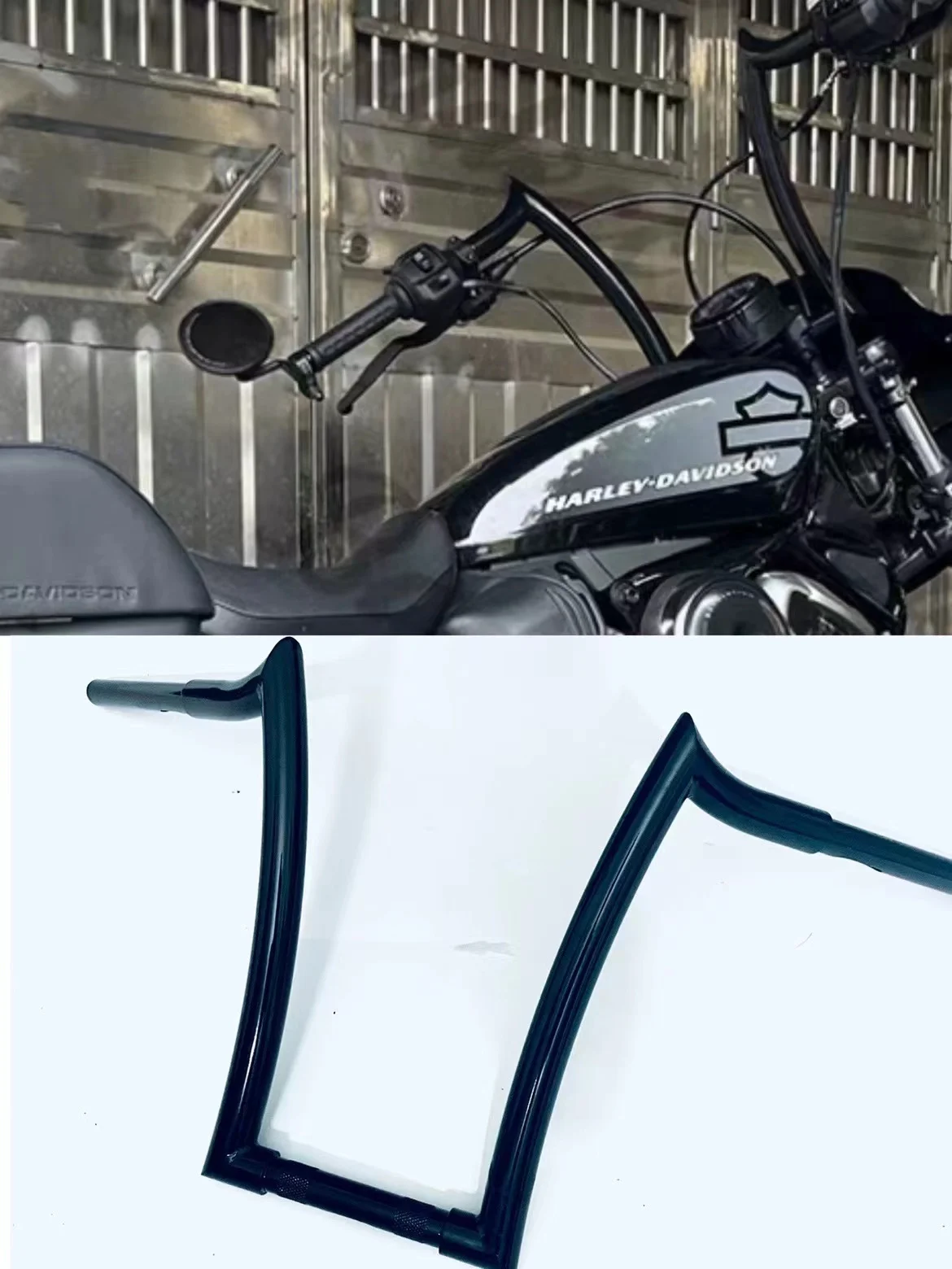 Moto 1-1/4 Pollici Manubrio Drag Bar Per Harley Sportster S 1250 Rh1250S Nightster 975 Volante