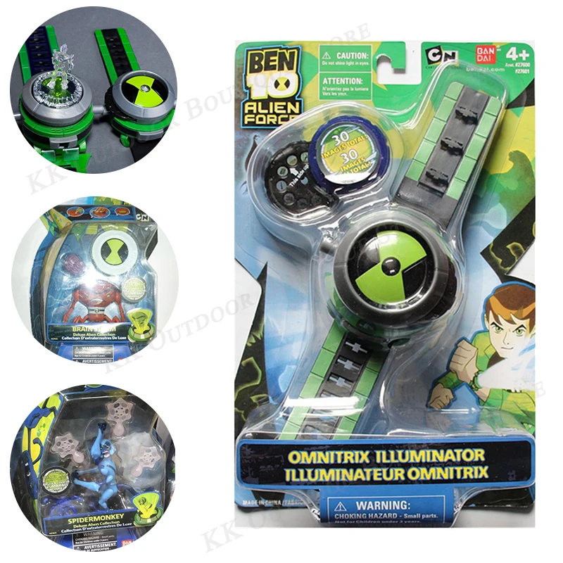 Ben10 Omnitrix Watch Ben 10 Watch Figurine Toys Dai Orologi Omnitrix Ben10 Ben 10 Action Figure Orologio Per Bambini Regali