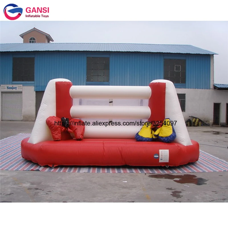 Anello Da Boxe Da Pavimento Gonfiabile Per Interni In Vendita Jumper Buttafuori Gioco Sportivo Prezzo Di Fabbrica Anello Da Wrestling Gonfiabile Con L