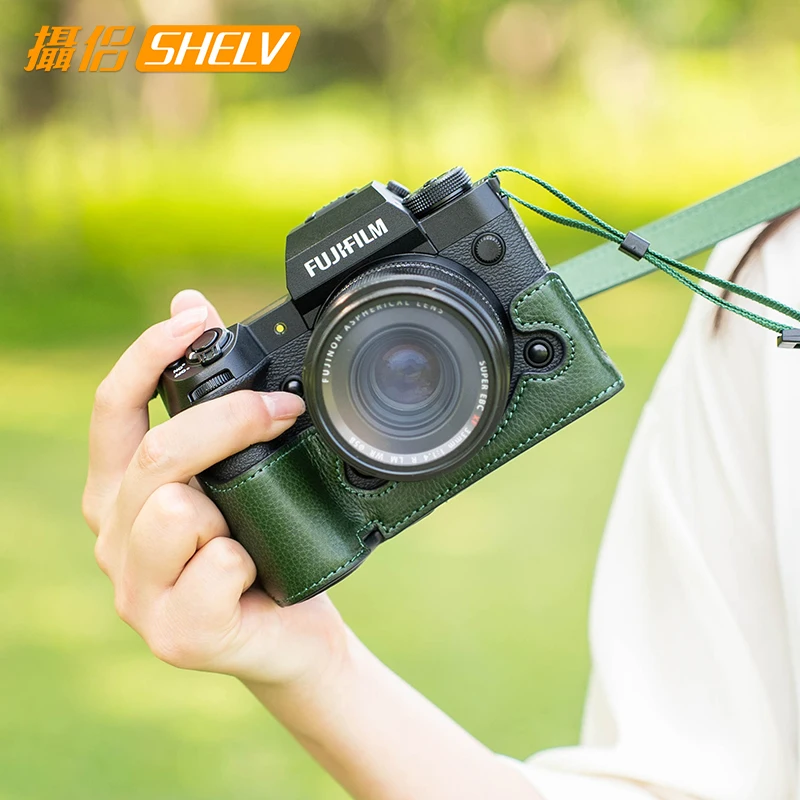 Applicabile Alla Custodia Protettiva Fuji Xh2 Custodia In Pu Xh2 Borsa Per Fotocamera Xt5 Fotocamera Mirrorless Accessori Base In Pu