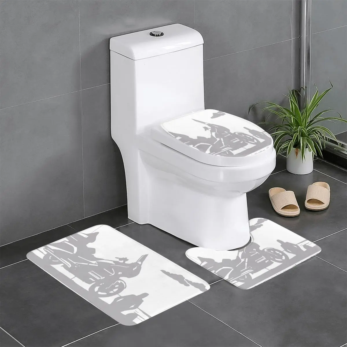Per Honda Goldwing Fans Touring Moto Gold Wing Toilet Mats Tappetini Da Bagno Tappeto Tappeto Tappeto In Pelliccia Tappeto