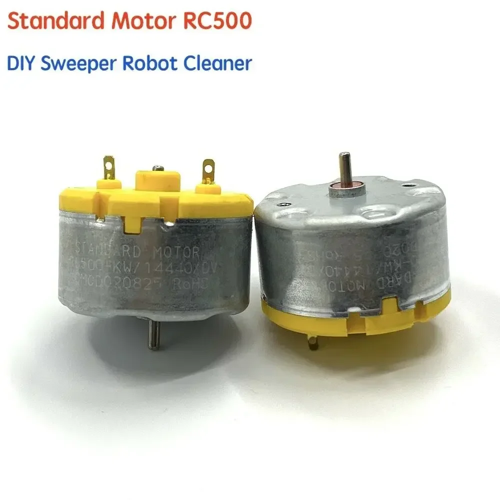 Rc500-Kn/Kw 13500 14440 16260 Dc6V 9V 12V Micro 32Mm Motore Elettrico Rotondo Rc500 Motore Standard Per Robot Pulitore Spazzatrice