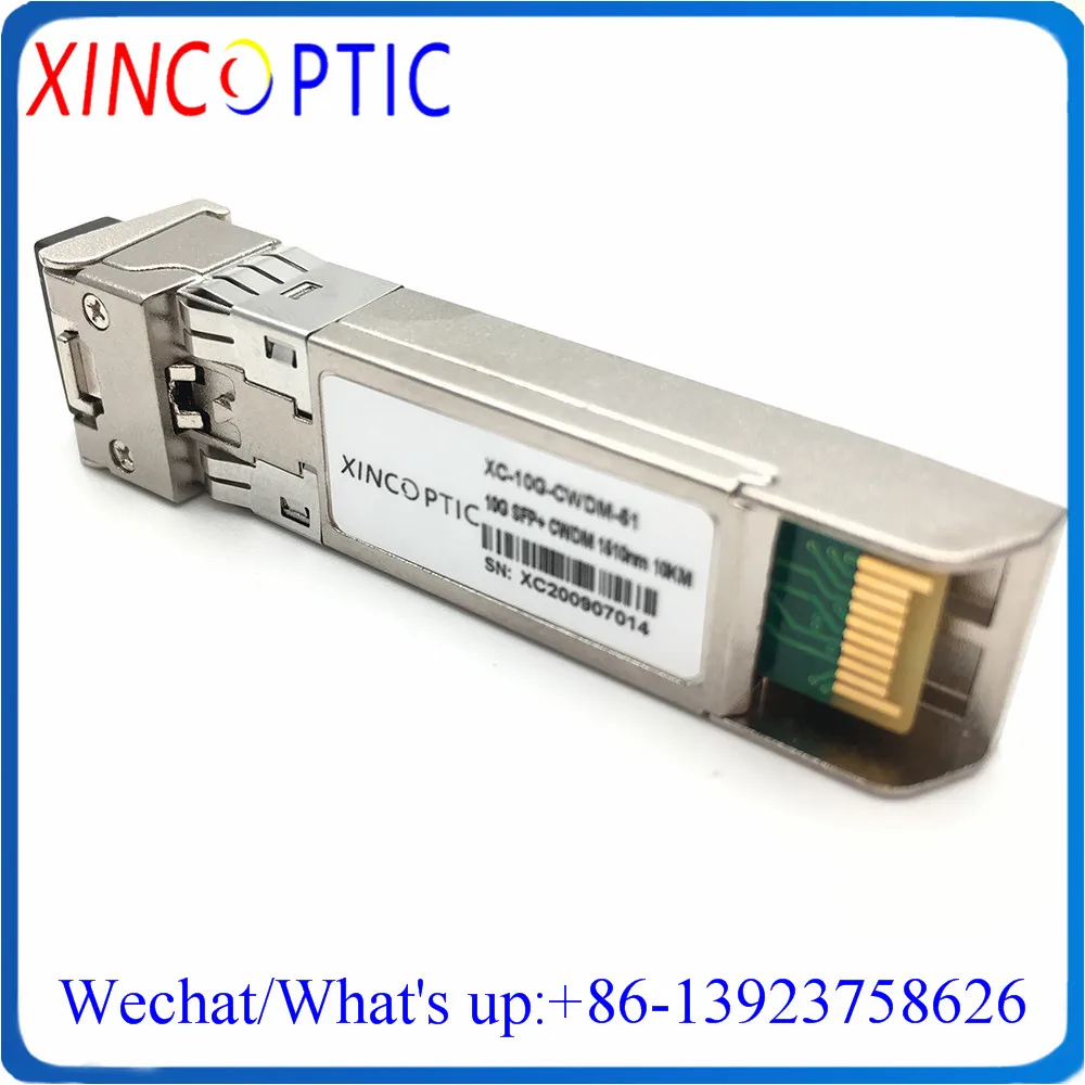 Modulo Ricetrasmettitore Cwdm Sfp 10G 10Km 1510Nm, 10Gbps Cwdm Sfp 10Km 1470 ~ 1570Nm Dfb Dom Duplex Lc Smf Modulo Ottico