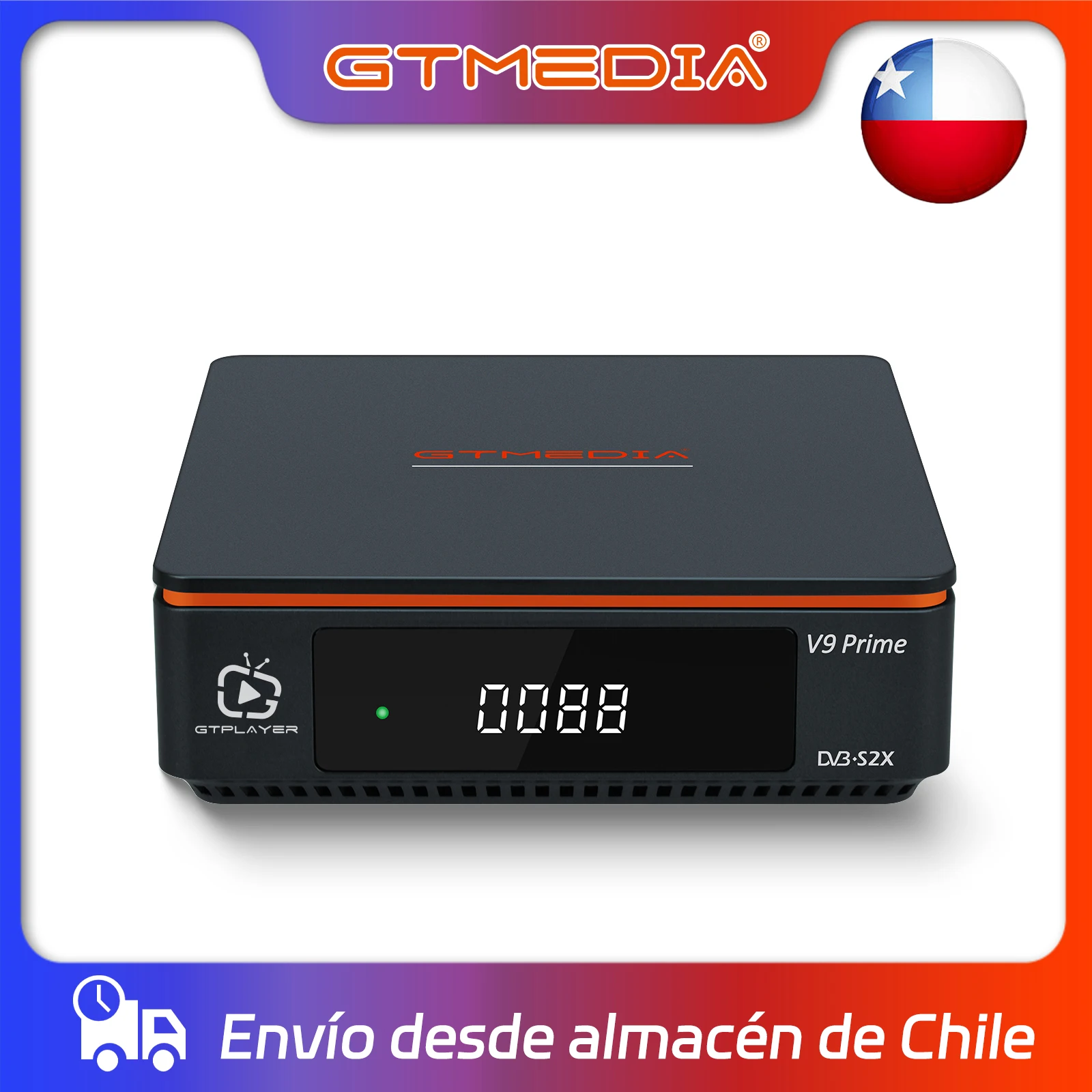 Chile Gtmedia V9 Prime Decoder Segnale Satellitare Hd Dvb-S2X/S2/S Ricevitore Tv Supporto Sud America Spagnolo 61W Amazon 70W Star One Wifi Decoder La