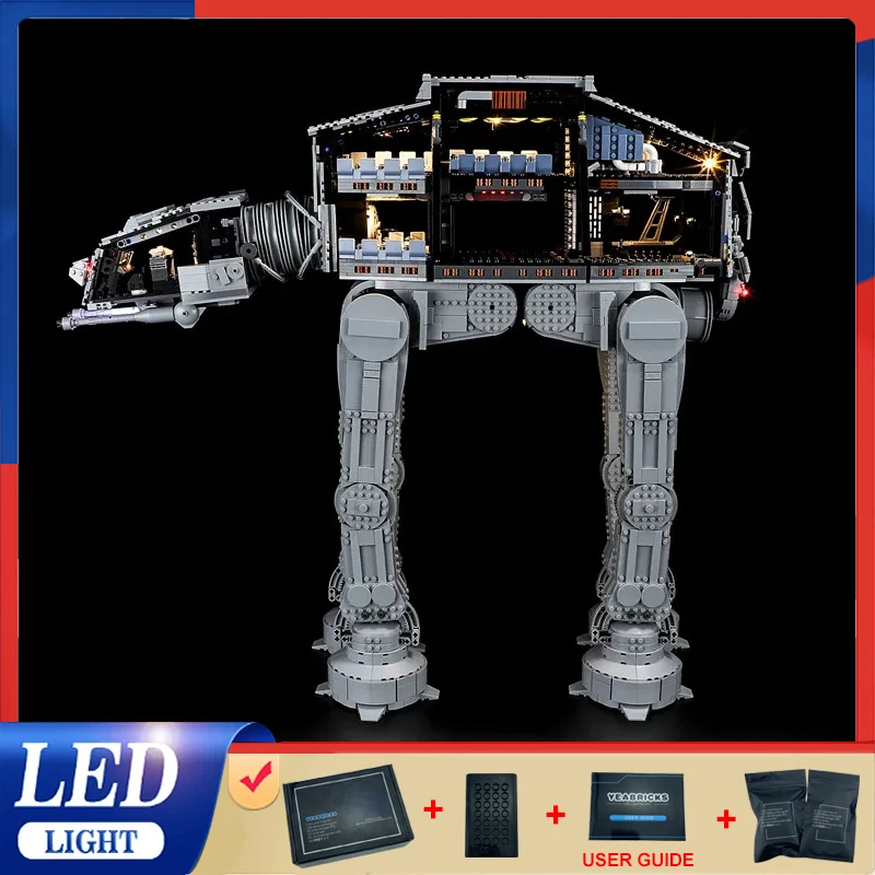 Kit Luci Led Per Modello Lego 75313 At-At (Solo Luce Led, Senza Modello Di Blocchi)
