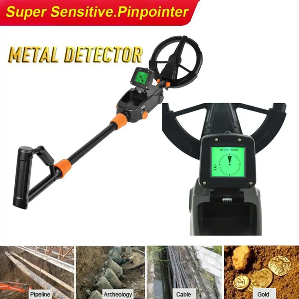 Md1008A Metal Detector Sotterraneo Gioielli In Argento Dorato Cercatori Di Tesori Metal Detector Sotterraneo Tracker Strumenti Di Ricerca