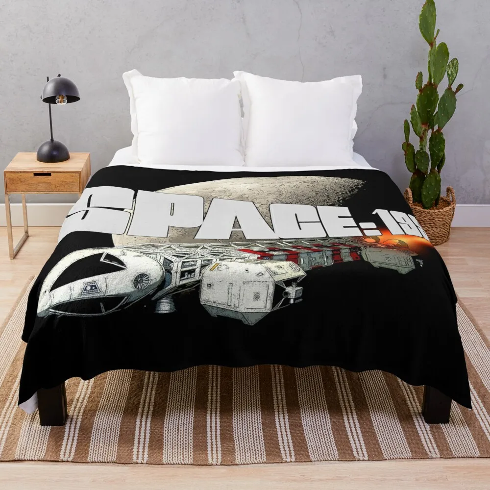 Space 1999- Eagle Transporter Coperta Shaggy Peluche Per Coperte Ponderate Invernali