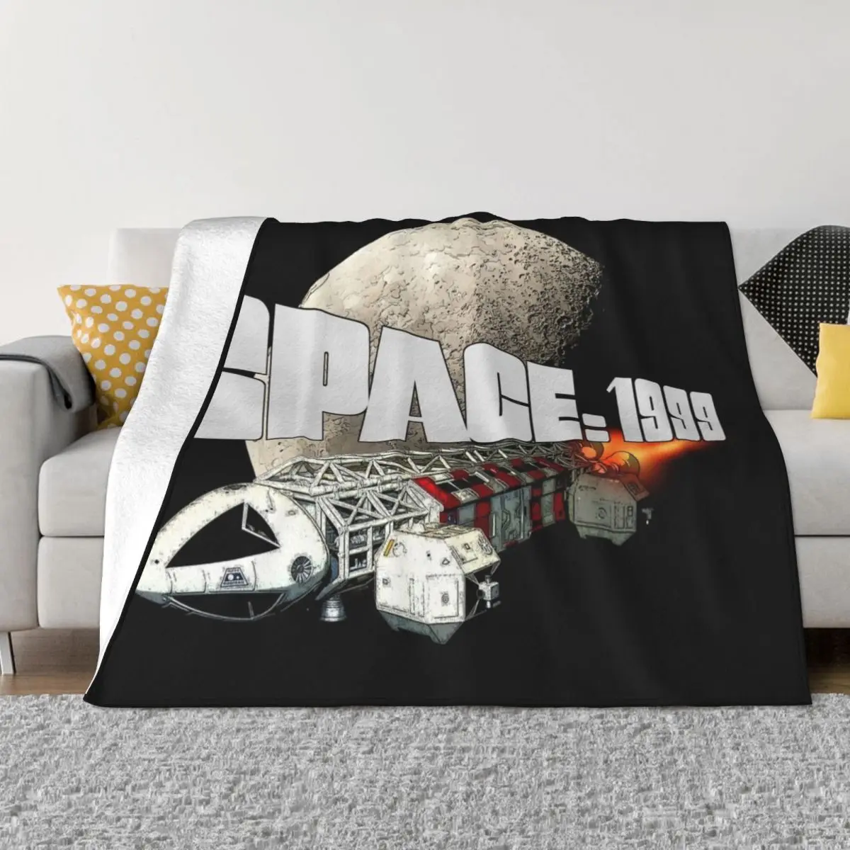 Space 1999- Eagle Transporter Coperta Coperta Coperta Di Lusso Per Divano