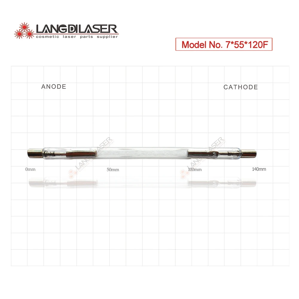 Lampada Ipl: 7*55 * 120F-Pole, Lampada Flash Ipl, Lampada Ncrico Per Pezzi Di Testa Cinesi Ipl/Opt