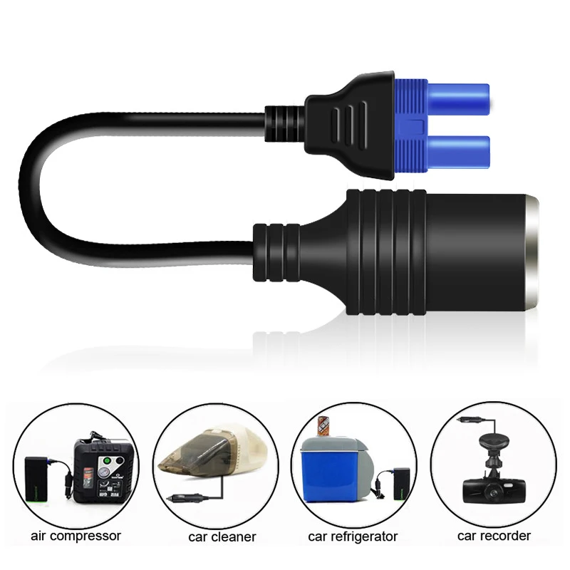 12V Portable Ec5 Presa Accendisigari Adattatore Connettore Car Battery Booster Car Jump Starter Converter Accessori Auto