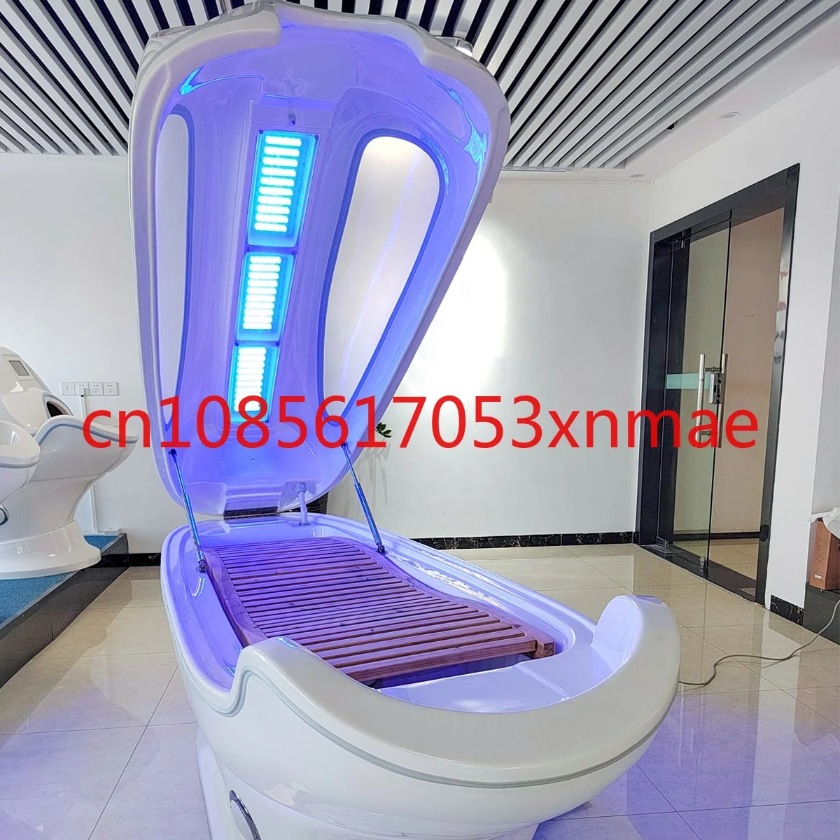 Acrilico Lontano Infrarosso Bagnato Vapore Ozono Sauna Spa Capsula Perdita Di Peso E Disintossicazione Ringiovanimento Della Pelle Terapia Della Luce 