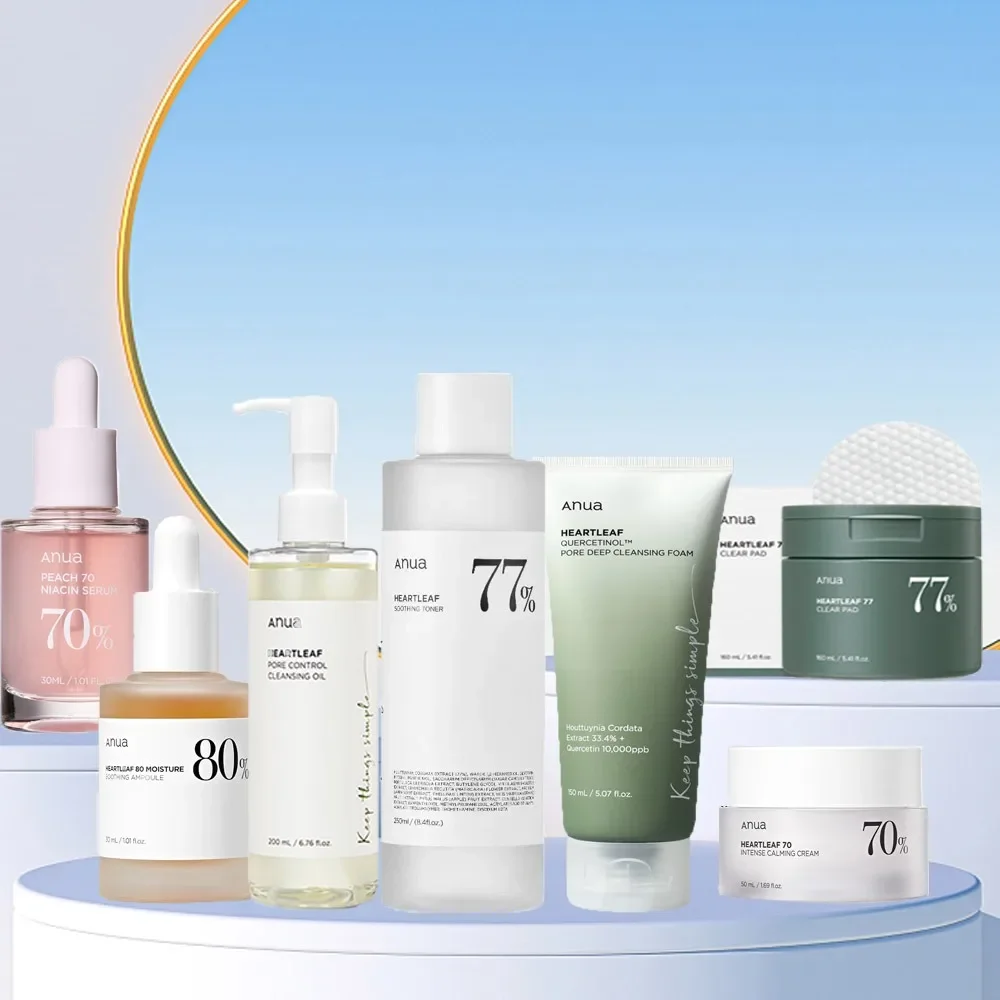 Anua Heartleaf 77% Coreano Autentico Cura Della Pelle Anua Cura Della Pelle Idratante Toner Remover Essence Sbiadisce Le Linee Sottili