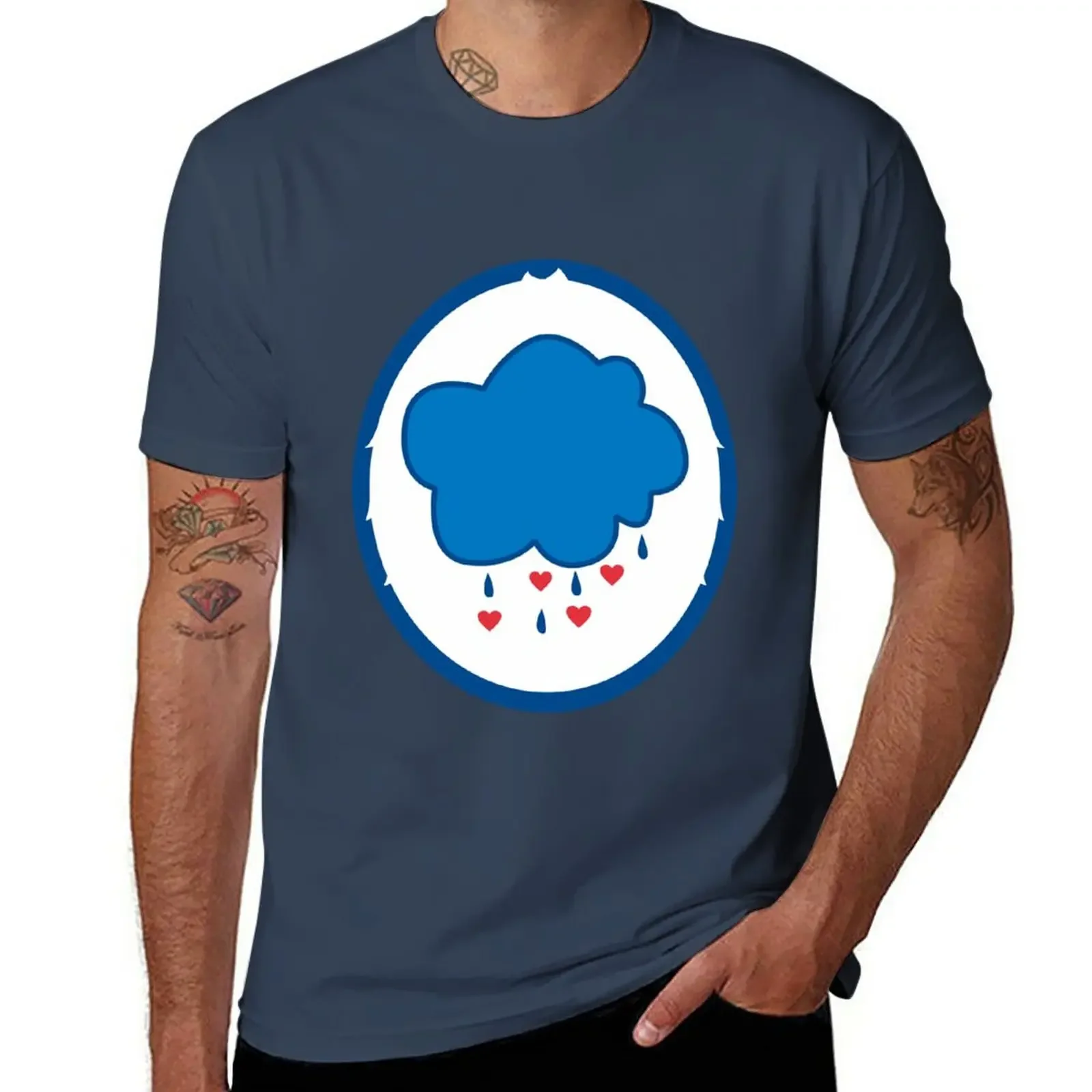 T-Shirt Con Orsetto Imbronciato Vintage Per T-Shirt Da Uomo Blanks Da Ragazzo