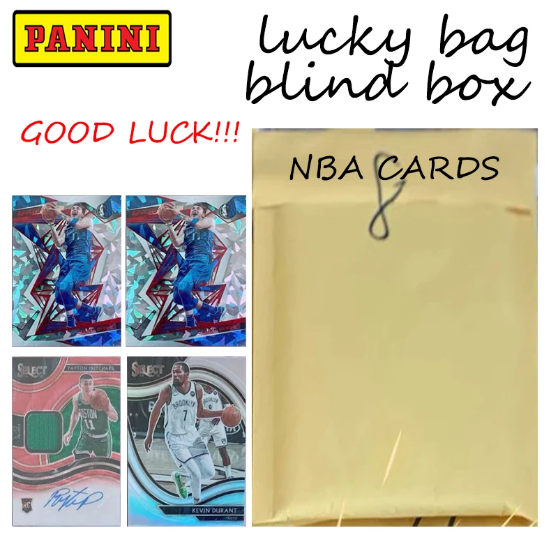 Carte Panini Basket Star Card Lucky Bag Blind Box Kobe James Curry Winning Prized Carte Da Collezione Regali Di Festa Boy Sports