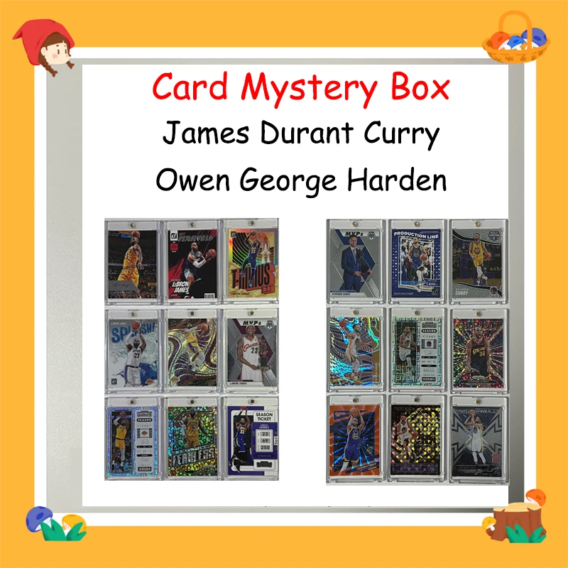 Panini Card Basket Star One At Carta Da Collezione Casuale James Curry Durant Harden Boy Christmas Birthday Gift Lucky Bag