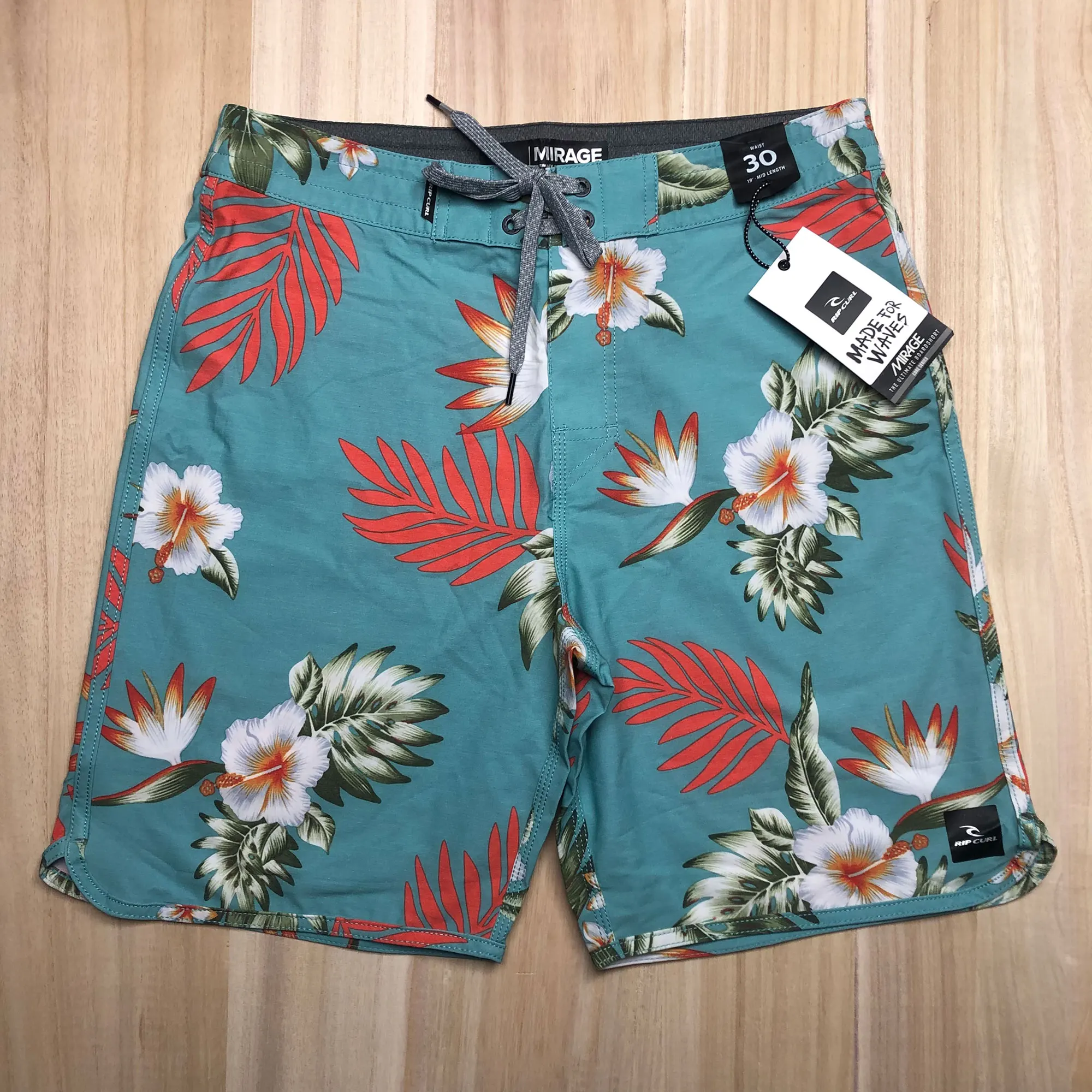 Brand Rip Curl Mirge Mens Surf Nuoto Pantaloncini Da Spiaggia Sport Bermuda Pantaloncini Quik Dry 4-Way Estensibile