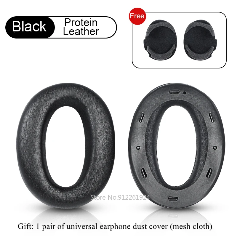 Auricolari In Pelle Di Ricambio Per Cuffie Sony Wh-1000Xm4 1000Xm3 Mdr-1000X Mdr-1000Xm2 1000Xm2