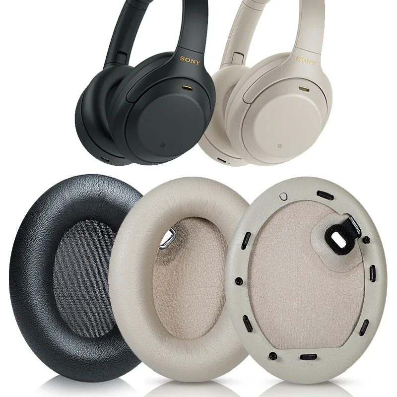 Ear Pad Compatible With Sony Wh-1000Xm3 Headset Replacement Headphones Memory Foam Replacement Earpads Foam Ear Pads