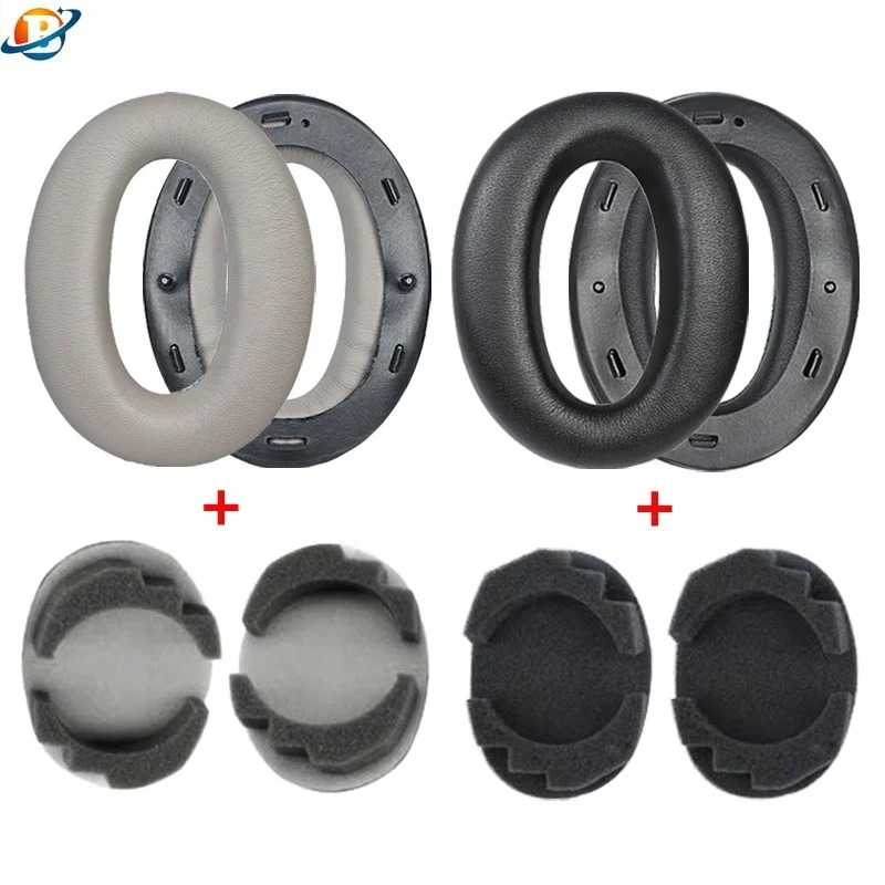 1000Xm2 Proteine Auricolari In Similpelle Pad Cuscino Cuscinetti Morbidi Paraorecchie Earcovers Per Sony Mdr-1000X Wh-1000Xm2 Cuffia