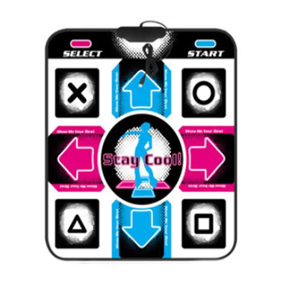 Dance Pad Dance Step Dance Mats Pad Pad Dancer Coperta Equipment Revolution Hd Tappetino Antiscivolo Con Stampa Del Piede Per Pc Con Usb