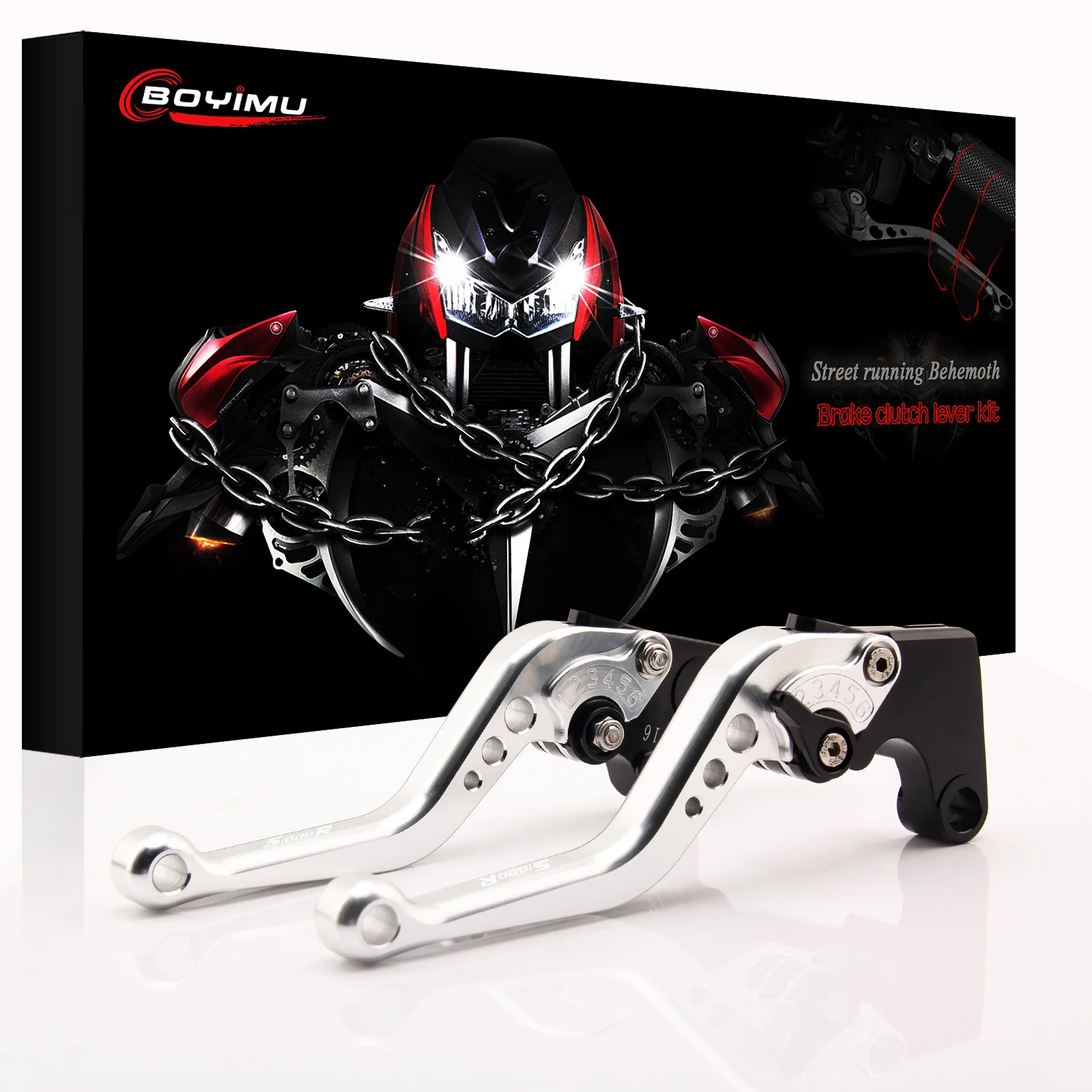 Per Bmw S1000R S1000R (Senza Cc) 2015 2016 2017 2018 2019 Logo(S1000R) Leve Della Frizione Del Freno Del Motociclo Del Nastro