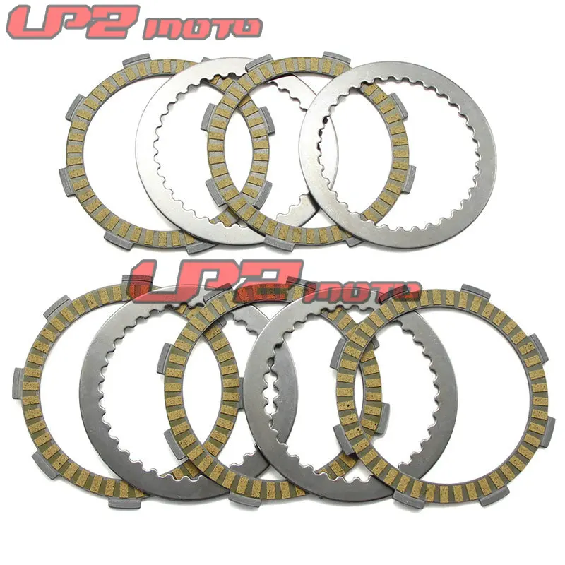 Clutch Friction Plate Discs For Honda Trx250Te Fourtrax 250 Es 2002-2010 Trx250 Recon 250 1997-2017 Trx250 Recon 250 Es 97-2001