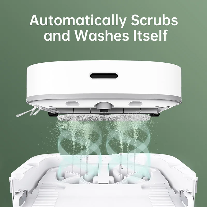 Staffa Per Lavatoio Posteriore Con Base Autolavaggio Originale Mop Per Accessori Per Aspirapolvere Robot Dreame W10/W10 Pro