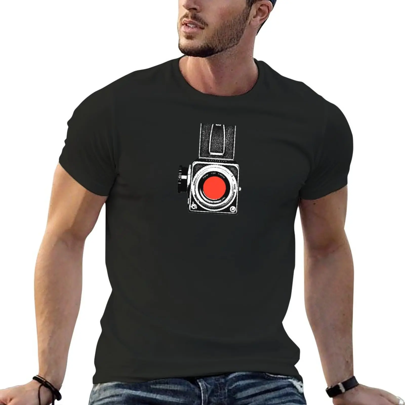 T-Shirt Hasselblad 500C Taglie Forti T-Shirt Bianche Semplici Personalizzate Da Uomo