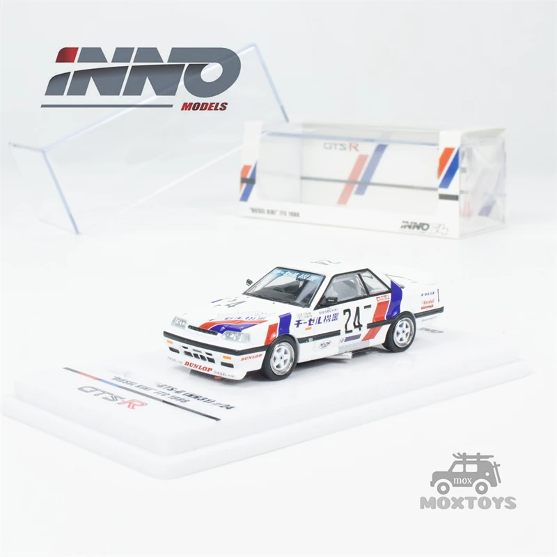 Inno 1:64 Skyline Gts-R(Hr31) #24 Diesel Kiki Jtc 1988 #24 Modellino Di Auto