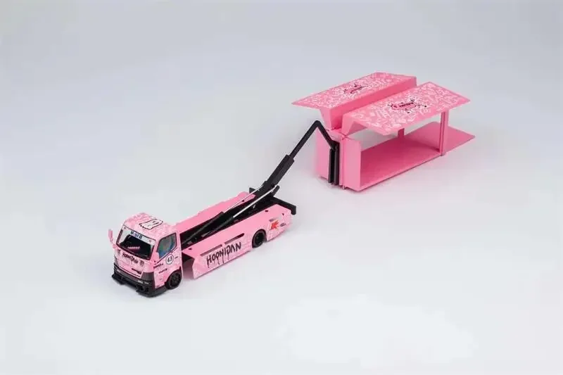 Micro Turbo 1:64 Custom Gabbiano Wing Truck Ken Block Diecast Model Car