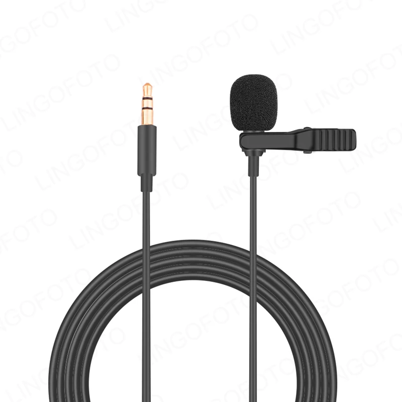 Microfono Da Bavero A Clip Mini Microfono Lungo Con Jack Da 3.5Mm Per Osmo Pocket/Osmo Action Ao2204
