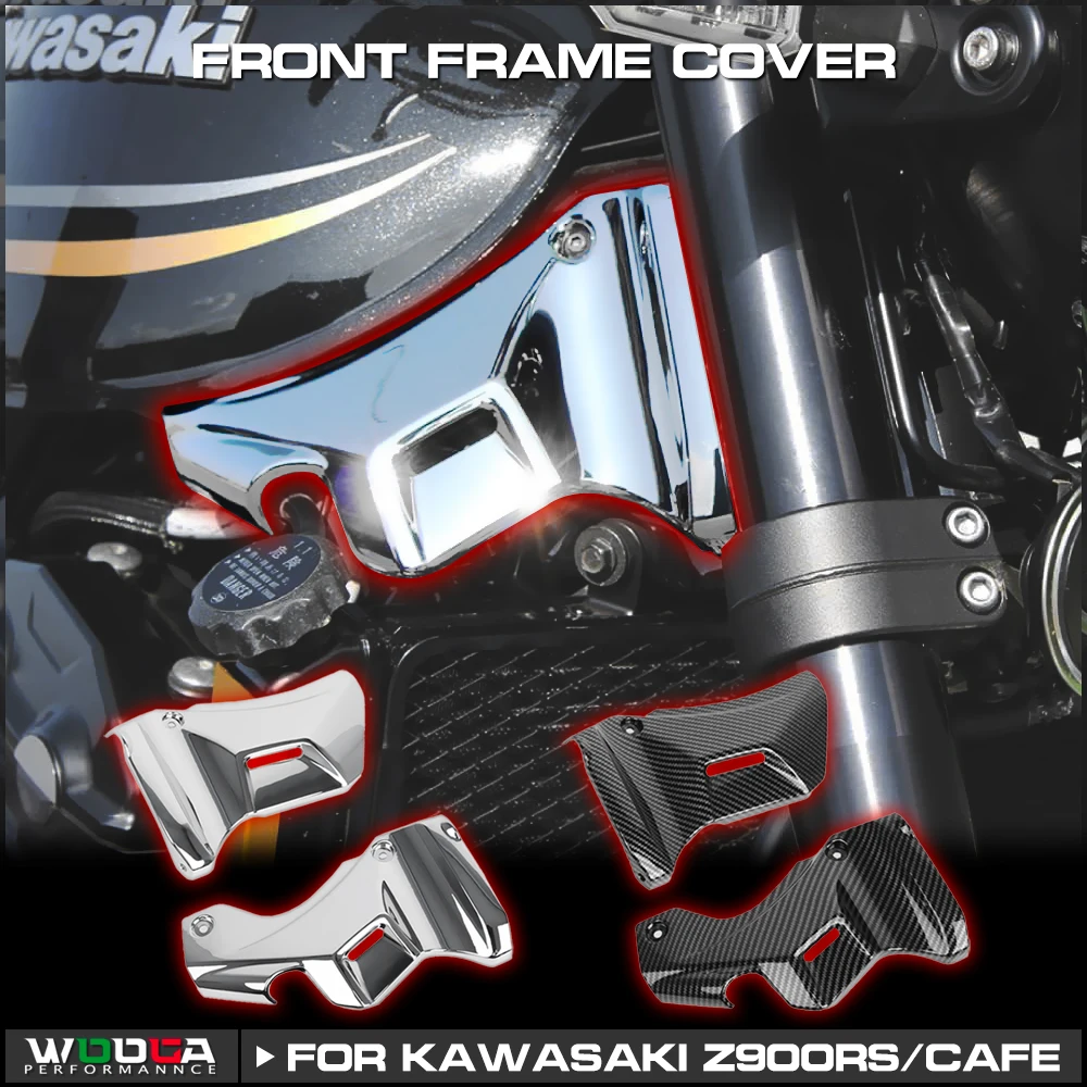 Copertura Del Telaio Per Kawasaki Z900Rs / Cafe 2018-2023 Coperture Frome Anteriori Coperture Laterali Della Barra Dello Sterzo Pannelli Della Paletta