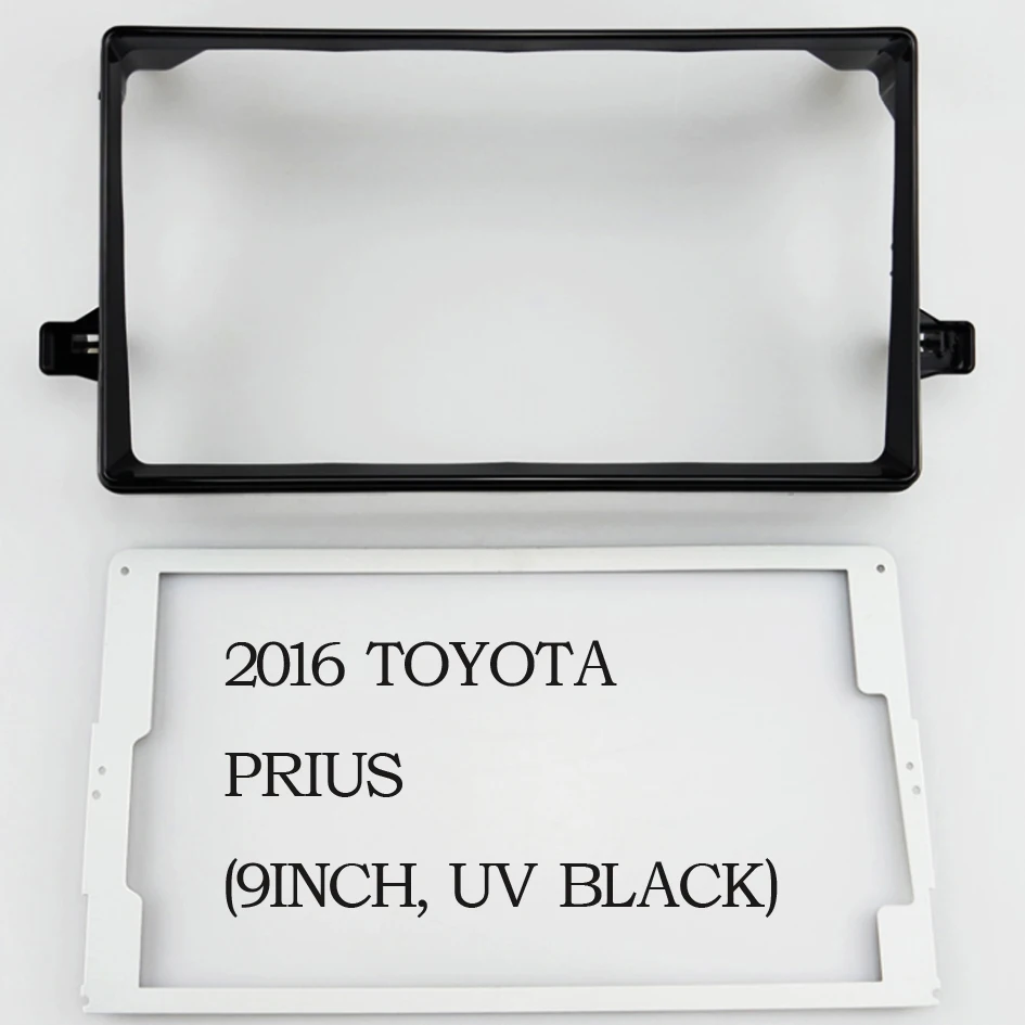9 Inch Stereo Radio For Toyota Prius Xw50 2016 Car Radio Panel Dash Kit Install Console Bezel Adapter Plate Frame Accessories