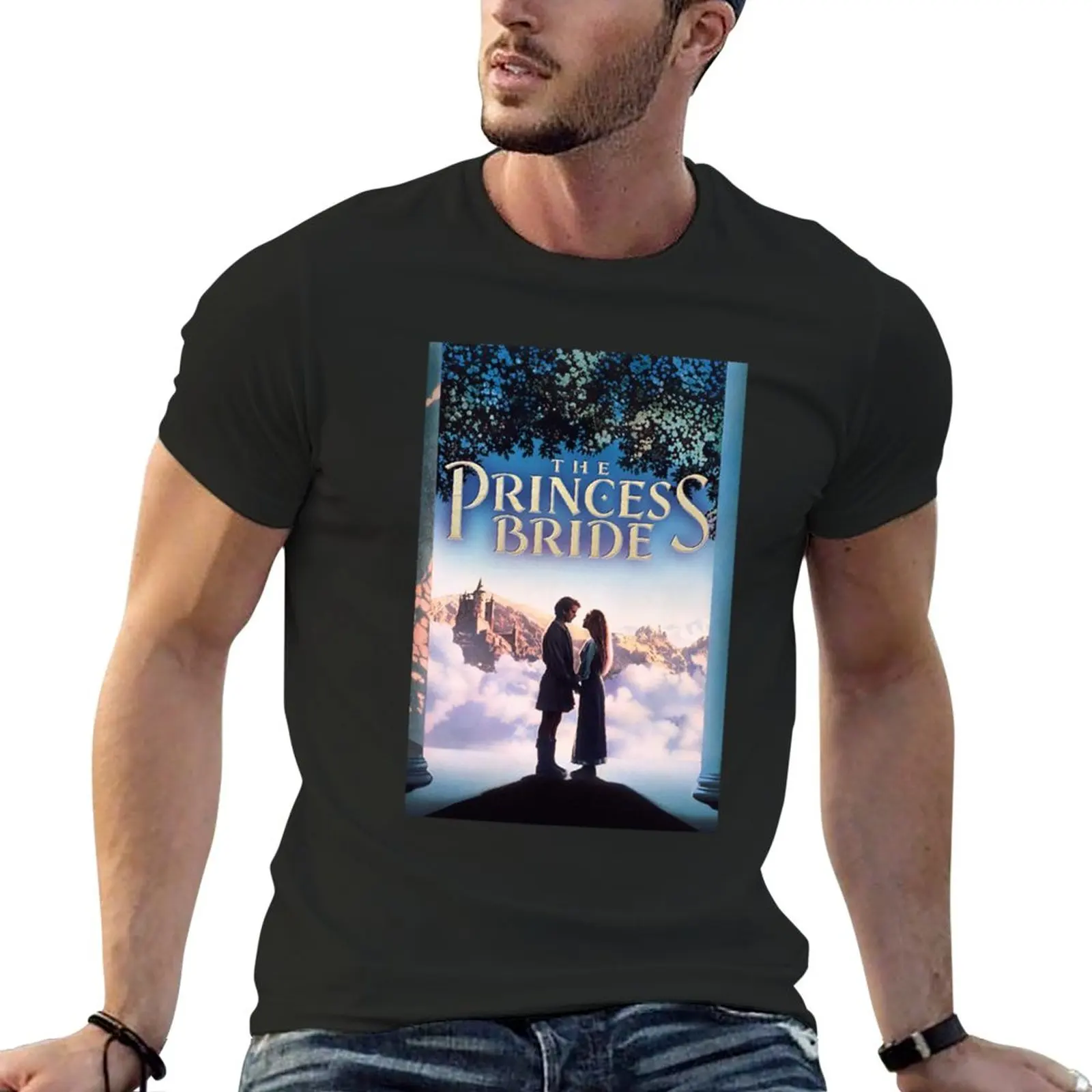Novità The Princess Bride T-Shirt Graphic T-Shirt Plus Size T-Shirt Mens Graphic T-Shirt Pack