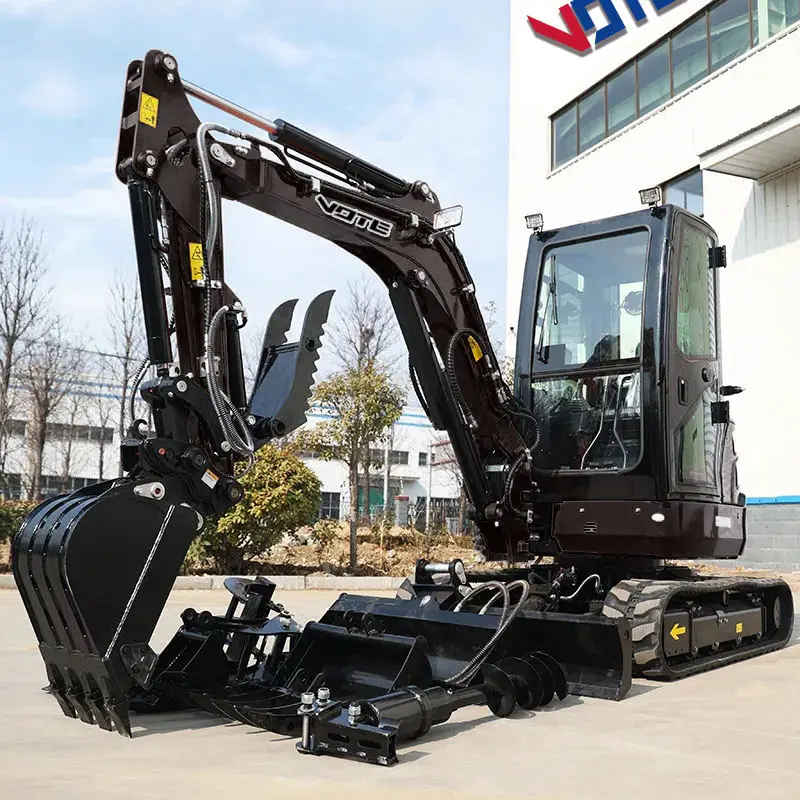 Hot 3.5 Ton Mini Escavatore Pelle Cingolato Idraulico Micro Escavatore 3 Ton Piccolo Bagger In Vendita Escavatore 3 Ton Prezzi Personalizzati