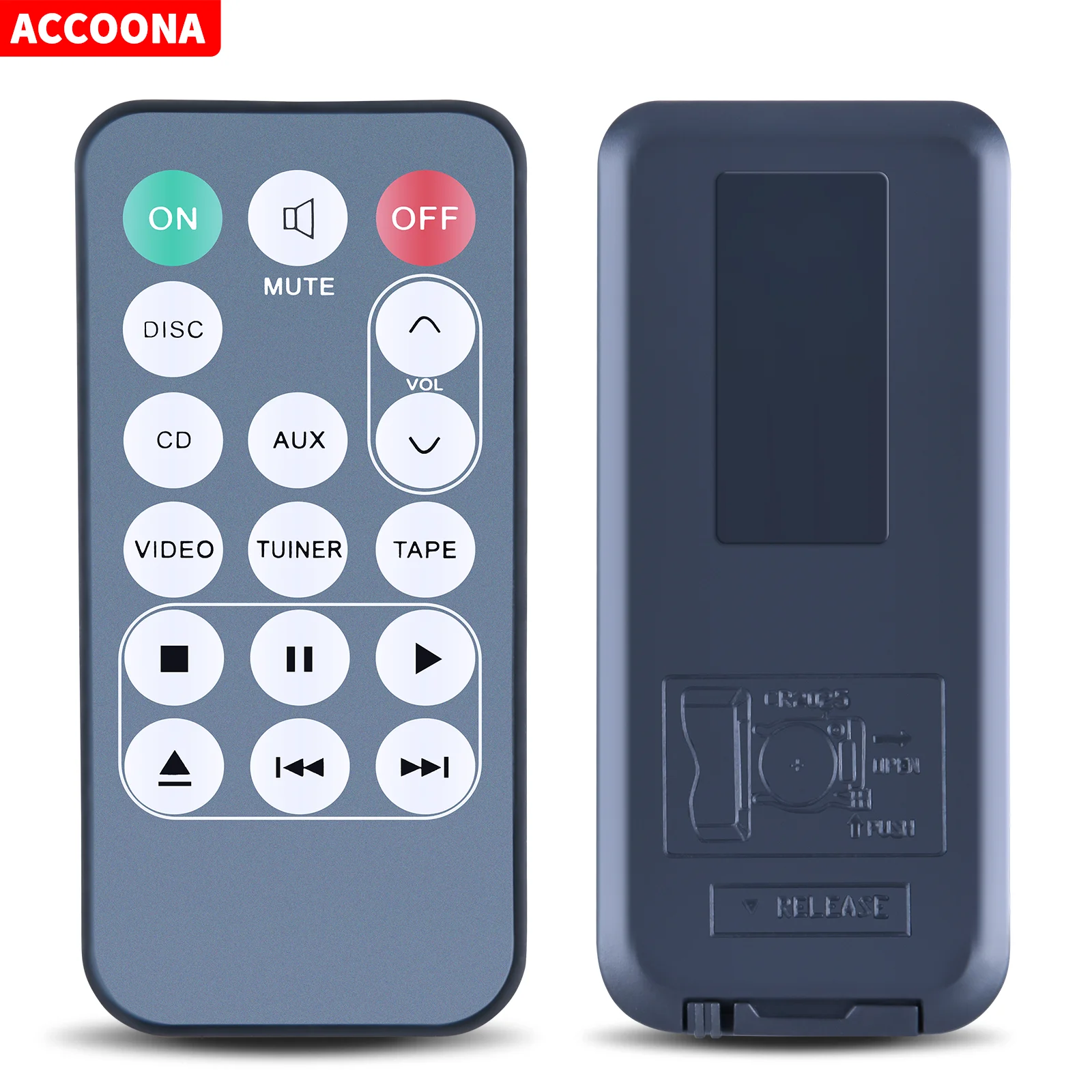 Telecomando Per Nad Avr3 Avr4 T737Hd T758 T757 T748 T747 T737 C390Dd Sr9 Sr5 Standard V1