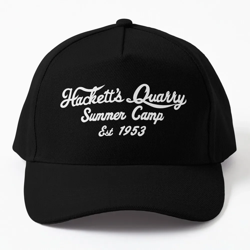 Hackett'S Quarry Summer Camp Est 1953 The Quarry Baseball Cap Ball Cap Luxury Hat Anime Mens Tennis Women'S