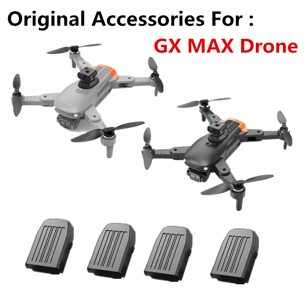 Batteria Gx Max Drone 3.7V 1800Mah / Gps 7.4V 3000Mah Batteria/Lama Elica/Per Gx Max Drone Gx Max Accessori Drone