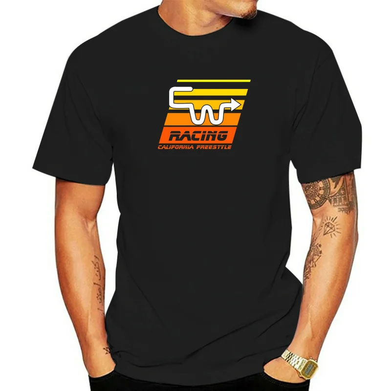 Cw Racing, Bmx, T-Shirt, Trick Star, California Freestyle, Bici, T-Shirt, Acquista T-Shirt Taglie Larghe