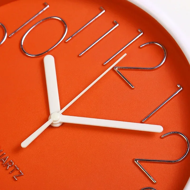Living Watches Parete Modern Decor Room Clock Creative Orologio Metal Da Minimalist Waterproof Wall Fashion Kitchen