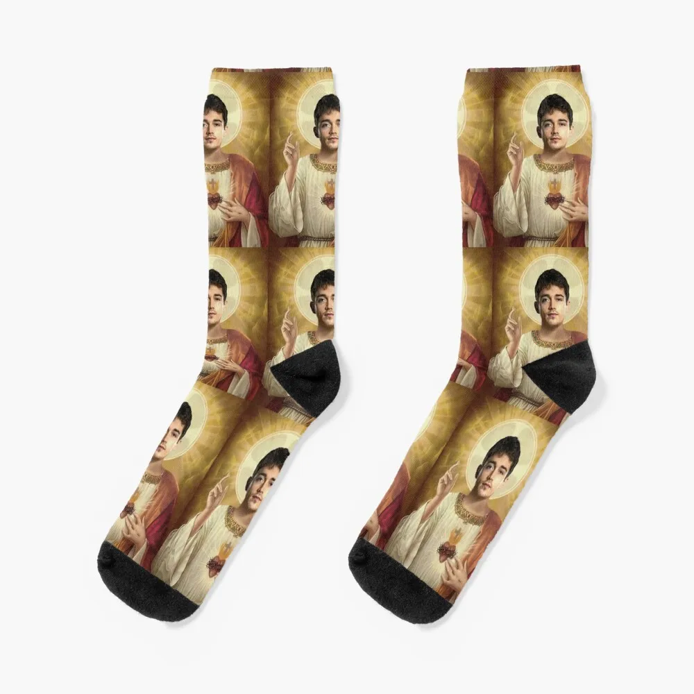 Charles Leclerc God Socks Calze Compression Valentine Gift Ideas Calzini Donna Uomo