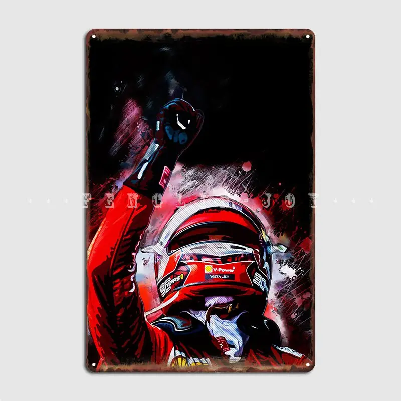 Charles Leclerc Metal Sign Cinema Kitchen Vintage Wall Plaque Club Bar Tin Sign Poster