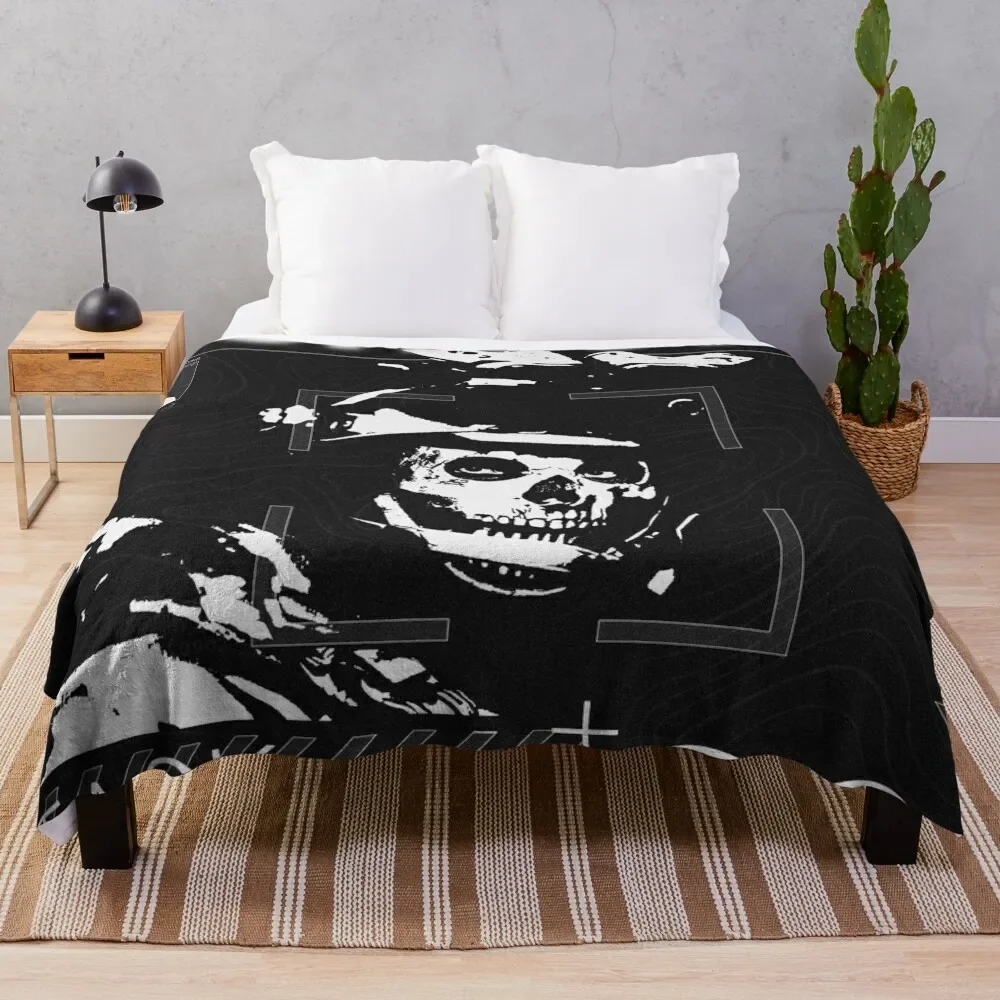 Simon Ghost Shelby Mw2 Coperta Da Tiro Per Divano Divano Decorativo Coperte Pesanti
