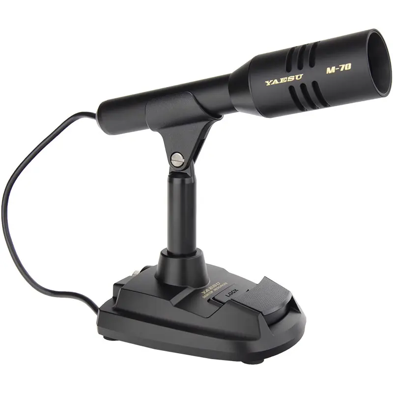 Yaesu M-70D Microfono Da Tavolo Microfono A Condensatore Adatto Per Stazioni Radio A Onde Corte Yaesu