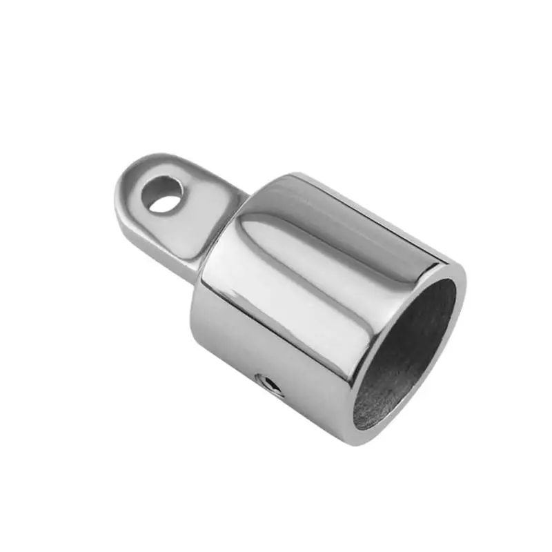 22-32Mm 316 Raccordo Per Barca Top Canopy Hardware Pop Metal Cap Hardware Eye End Tappo Per Barca In Acciaio Inossidabile Accessorio Esterno Per Barca